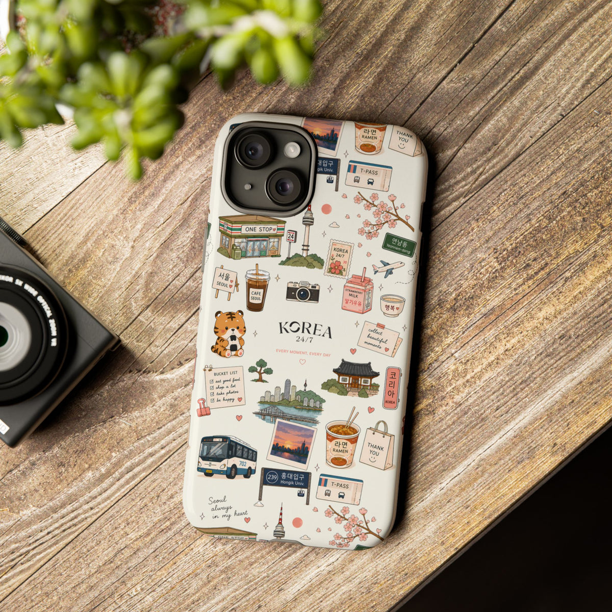 Funda para teléfono Everyday Korea