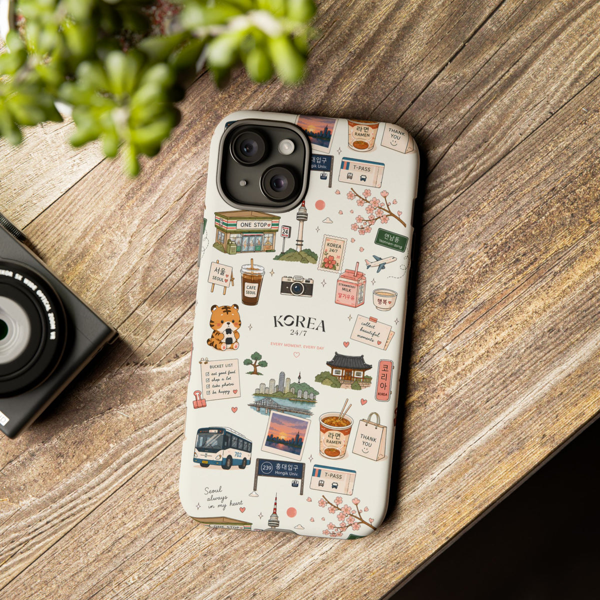 Funda para teléfono Everyday Korea