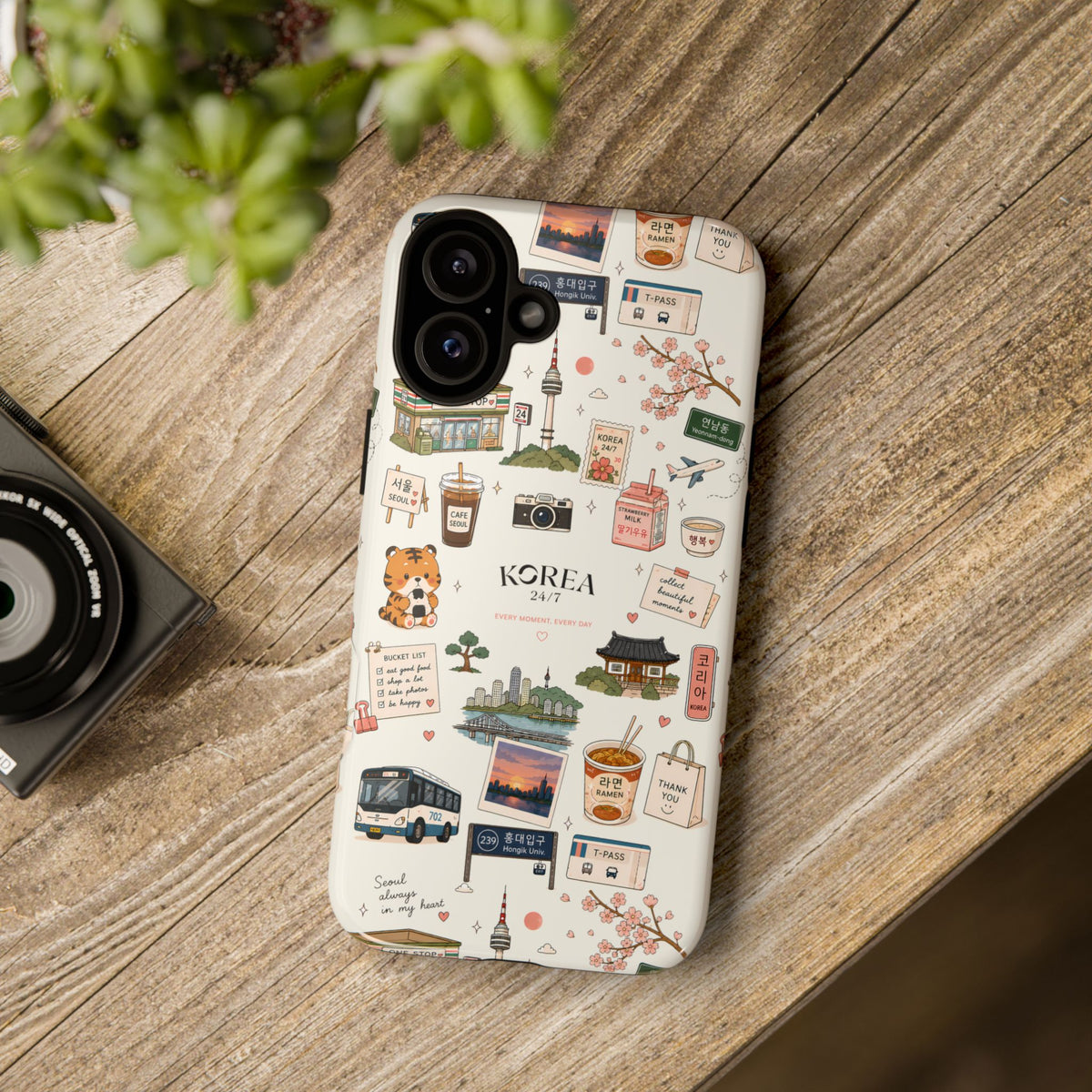 Funda para teléfono Everyday Korea