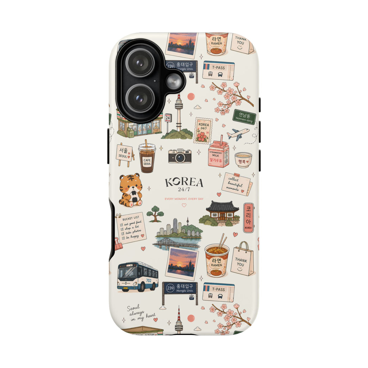 Funda para teléfono Everyday Korea