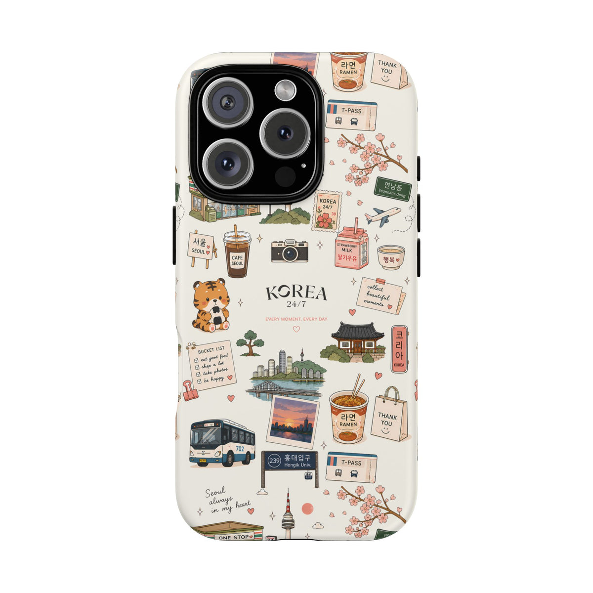 Funda para teléfono Everyday Korea