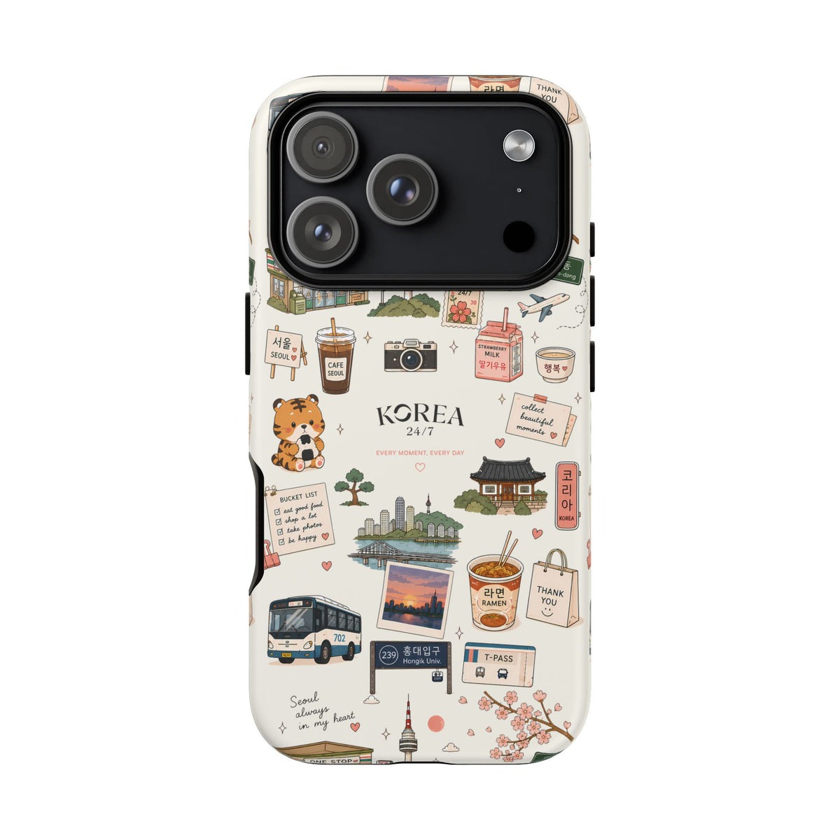 Funda para teléfono Everyday Korea