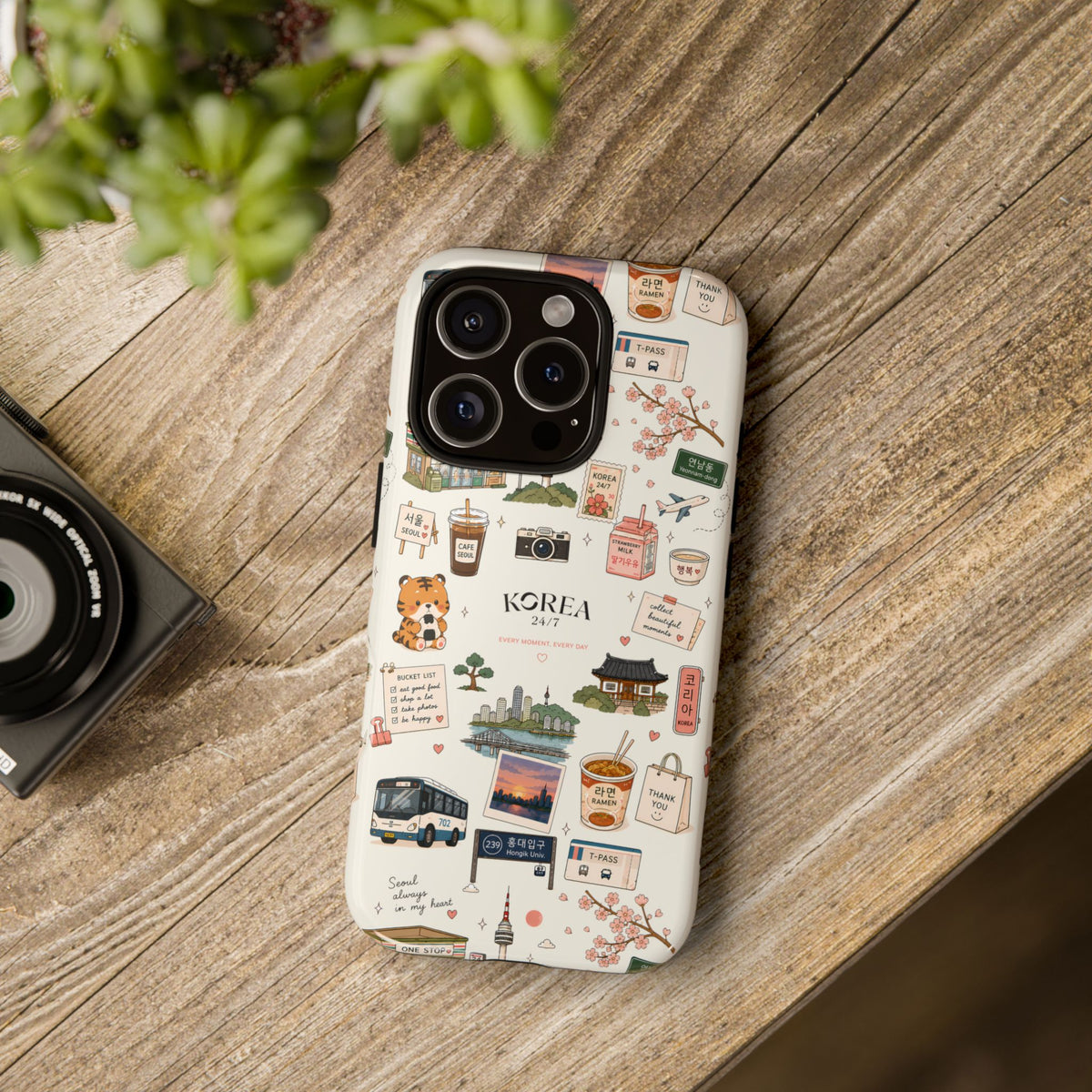 Funda para teléfono Everyday Korea