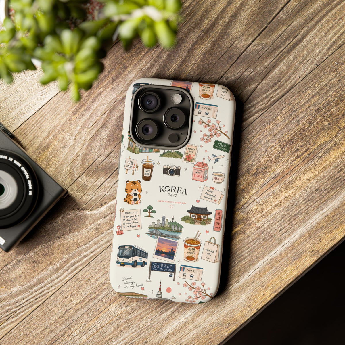 Funda para teléfono Everyday Korea