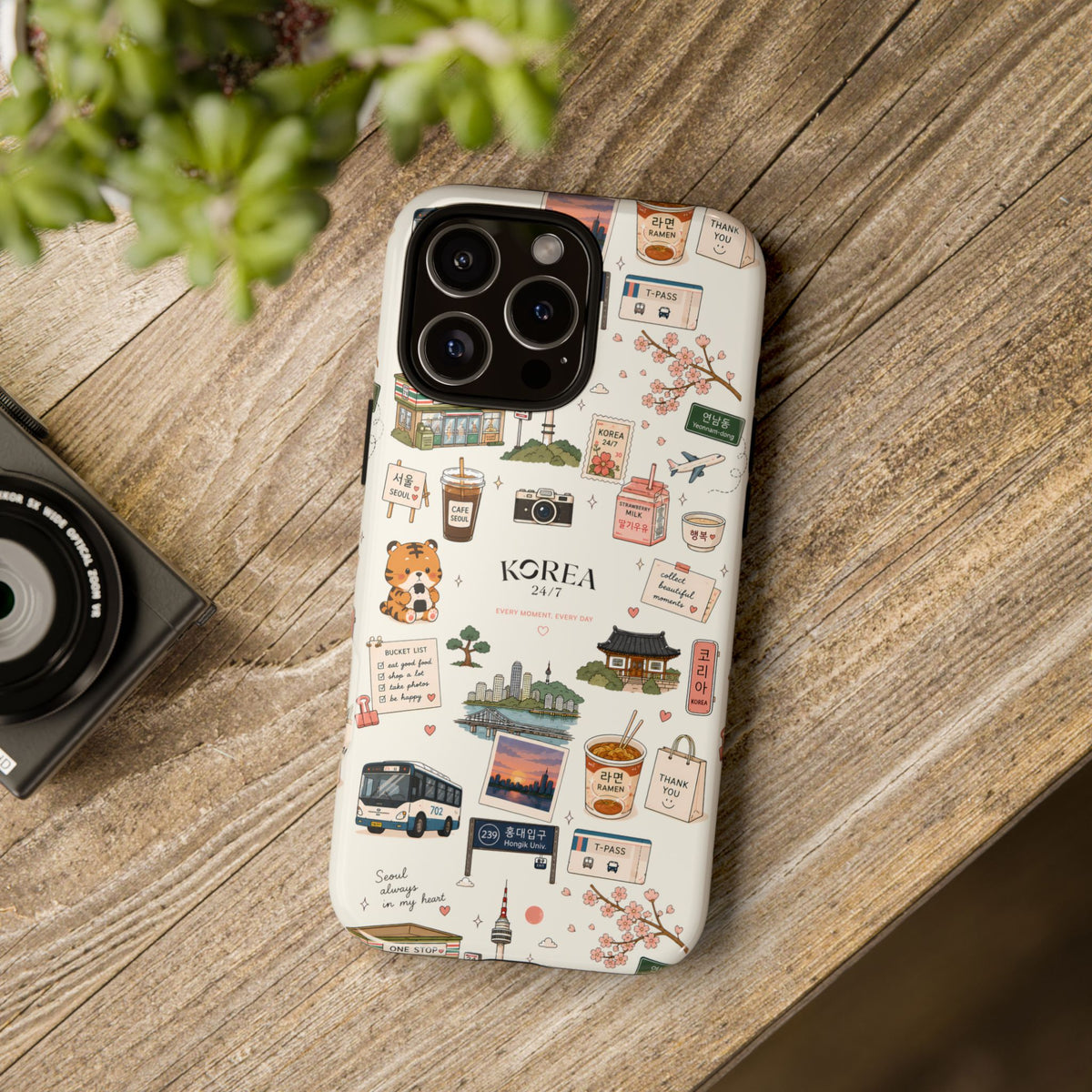Funda para teléfono Everyday Korea