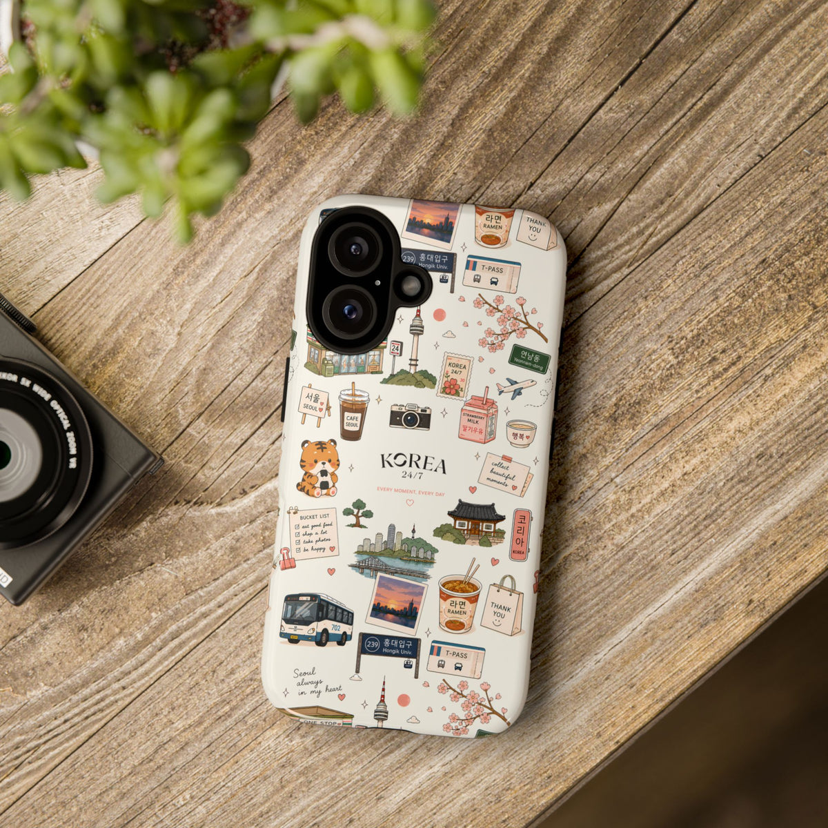 Funda para teléfono Everyday Korea