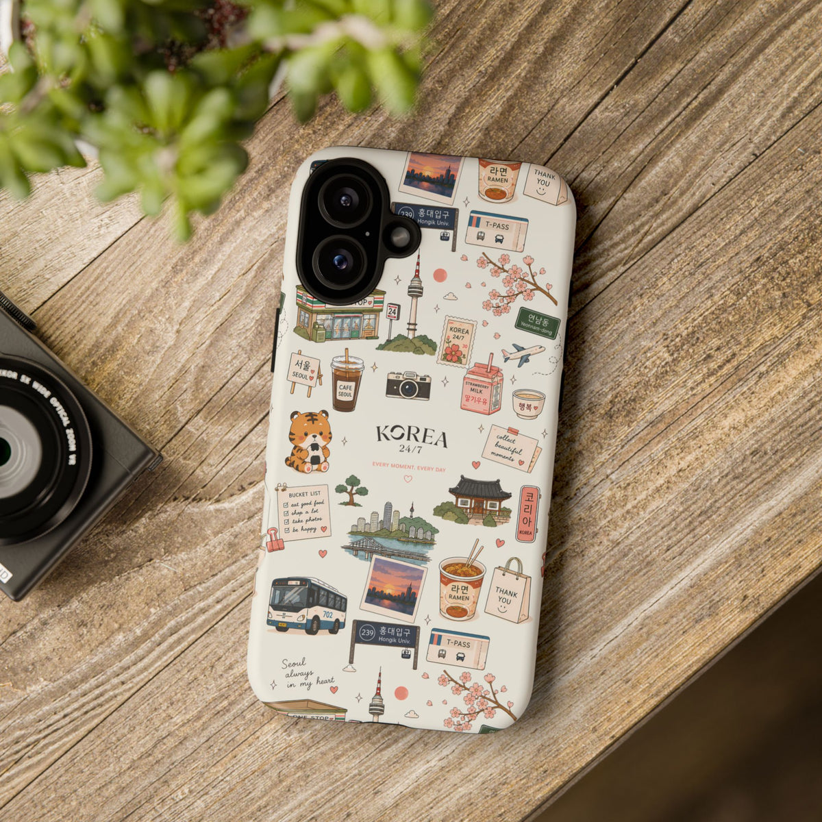 Funda para teléfono Everyday Korea