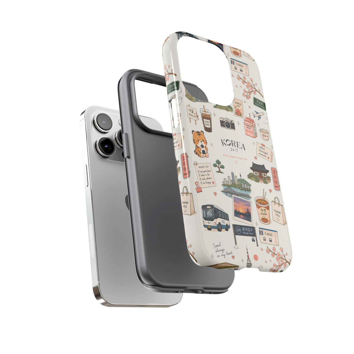 Funda para teléfono Everyday Korea