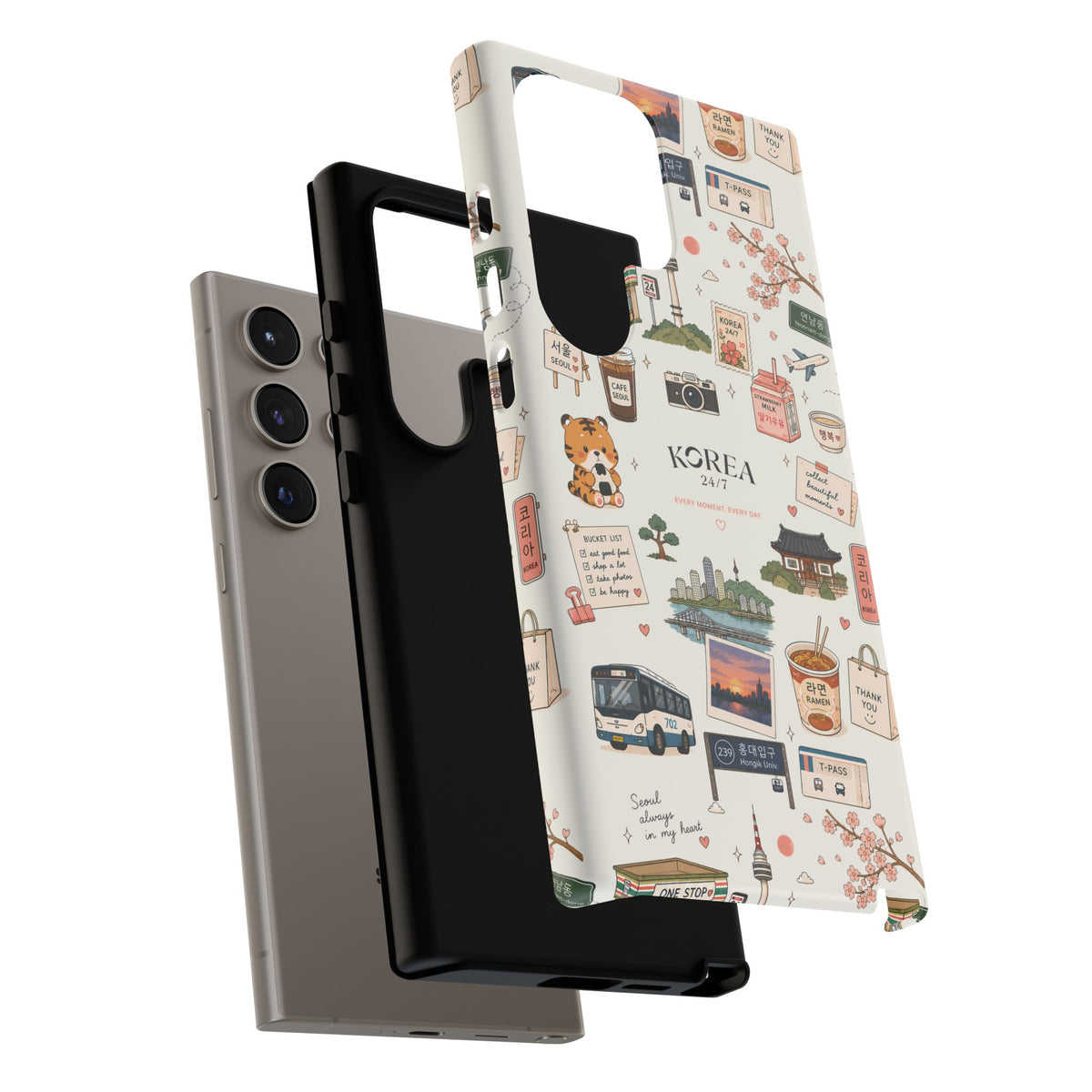 Funda para teléfono Everyday Korea