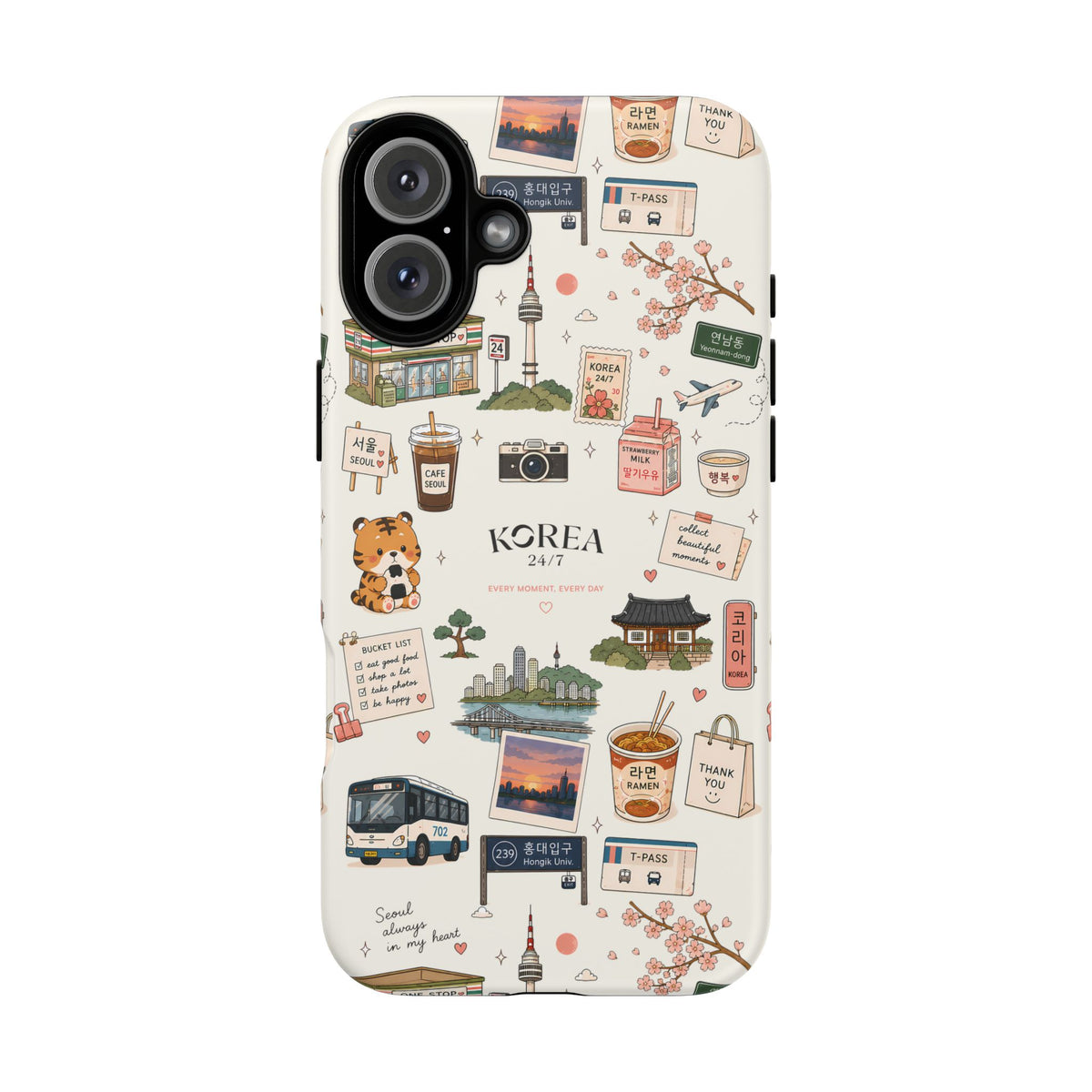 Funda para teléfono Everyday Korea