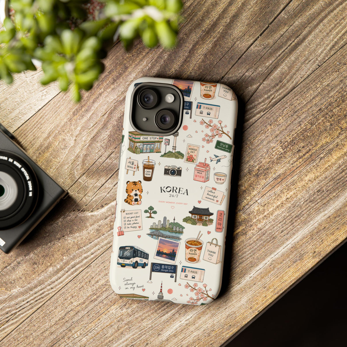 Funda para teléfono Everyday Korea