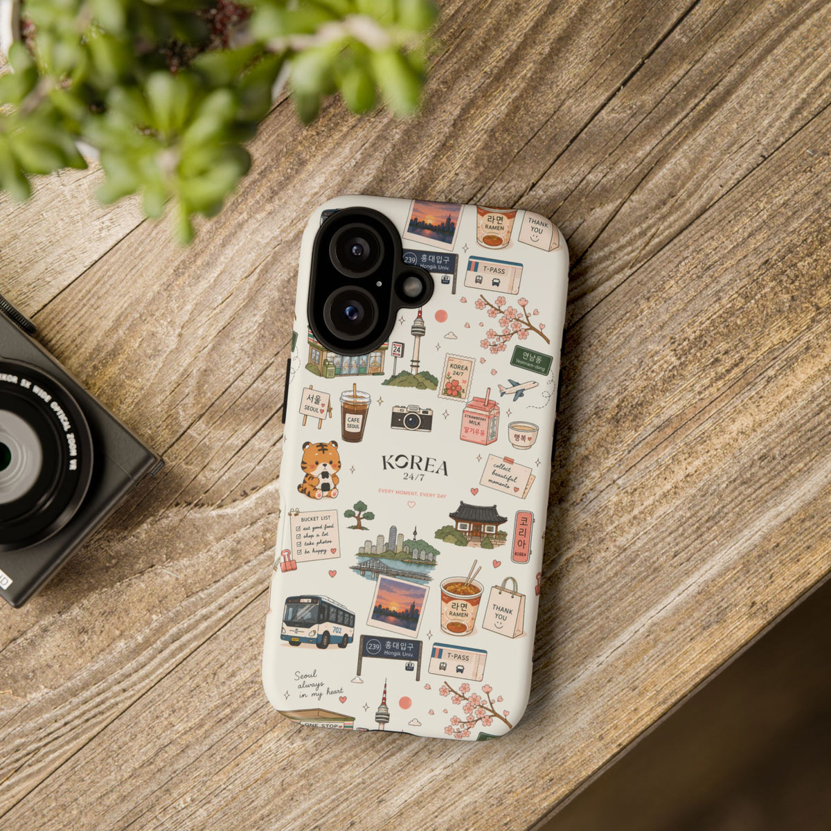 Funda para teléfono Everyday Korea