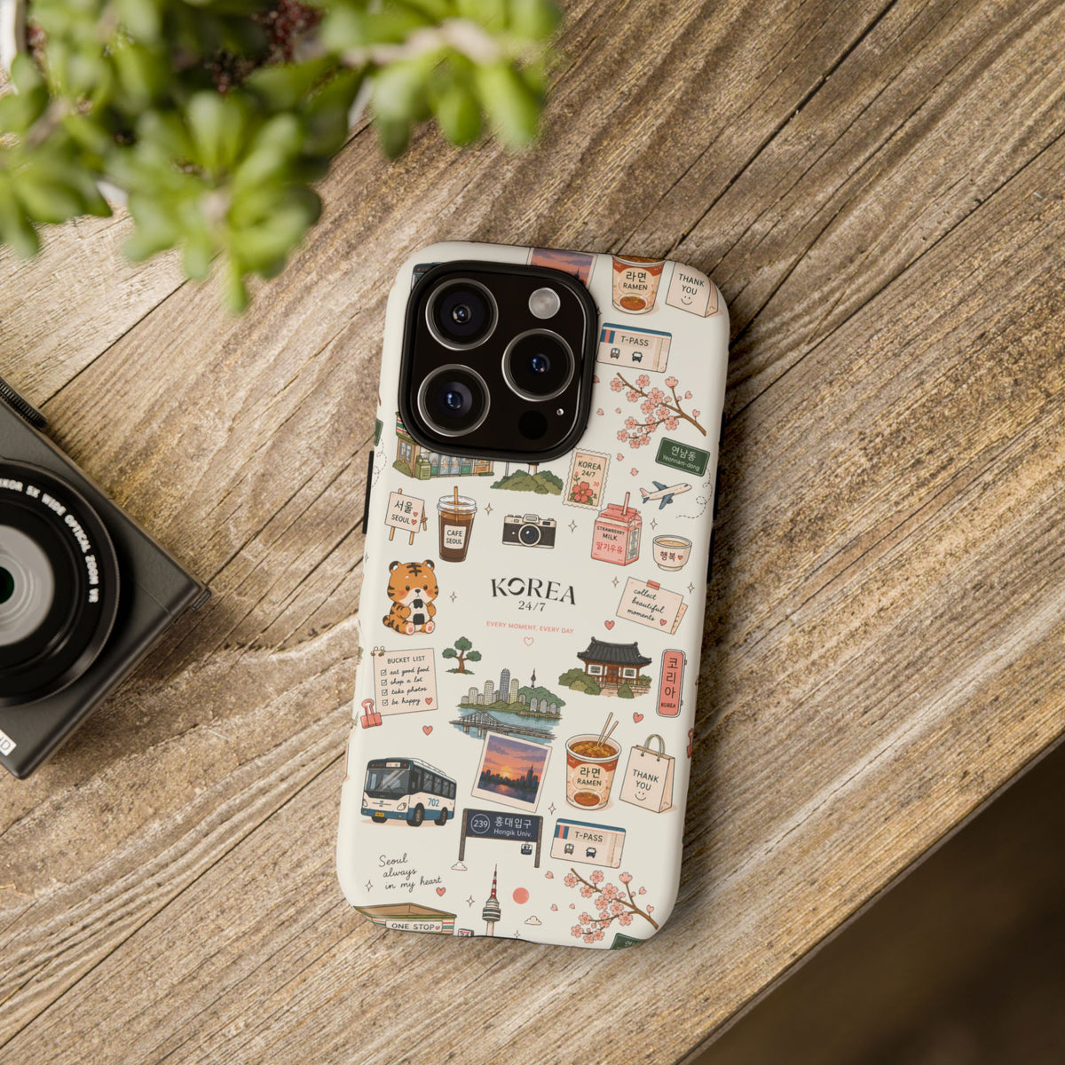 Funda para teléfono Everyday Korea