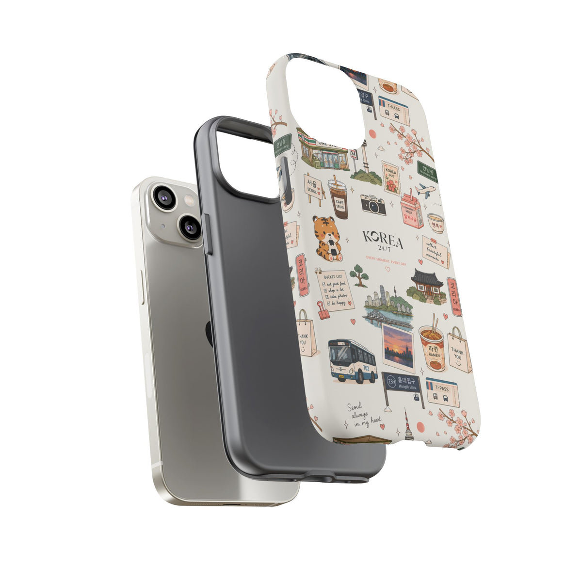 Funda para teléfono Everyday Korea